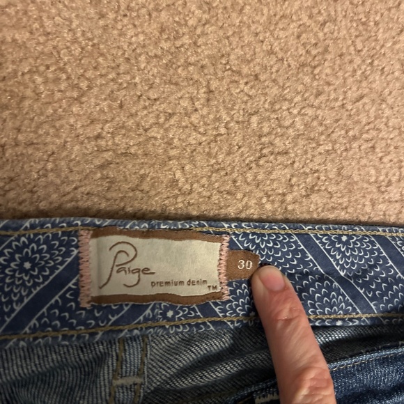 Paige Laurel Canyon bootcut jeans, size 30 - Picture 4 of 4